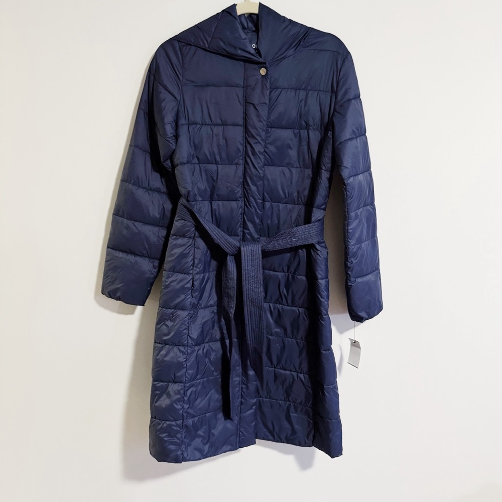 Cole Haan - Dark Blue Puffer Jacket